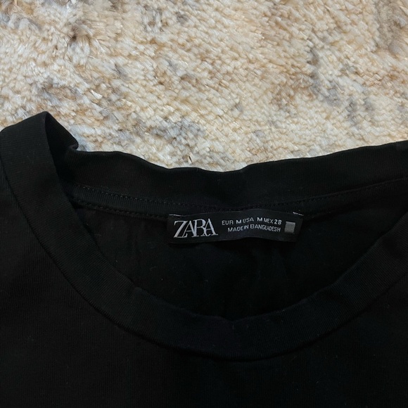 Zara Black Tank Top - Picture 3 of 3